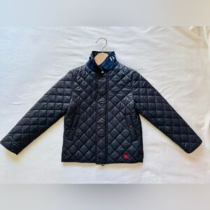 Burberry Kids Black Quilted Puffer Jacket